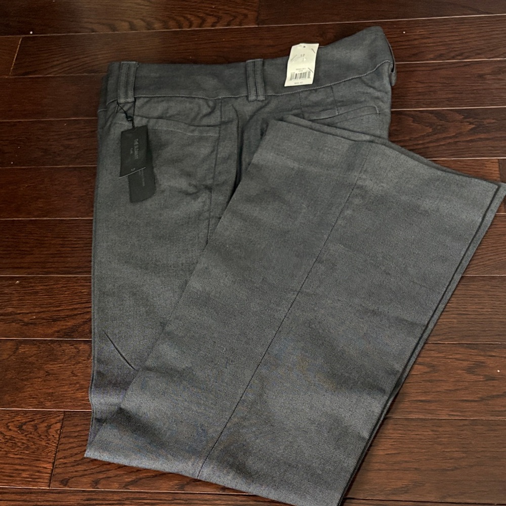 🆕 Banana Republic Gray Sloan Fit Flare Pants